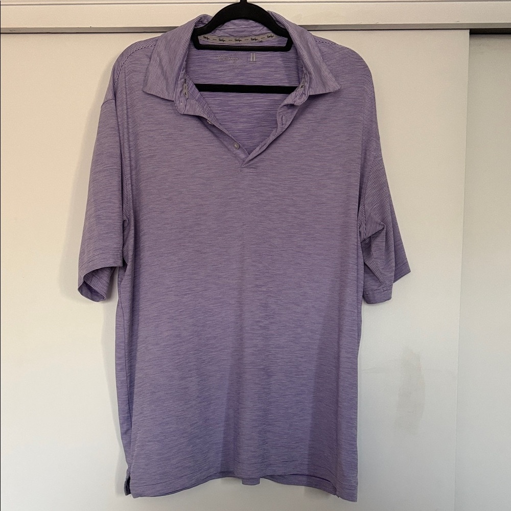 Walter Hagen Purple Golf Polo